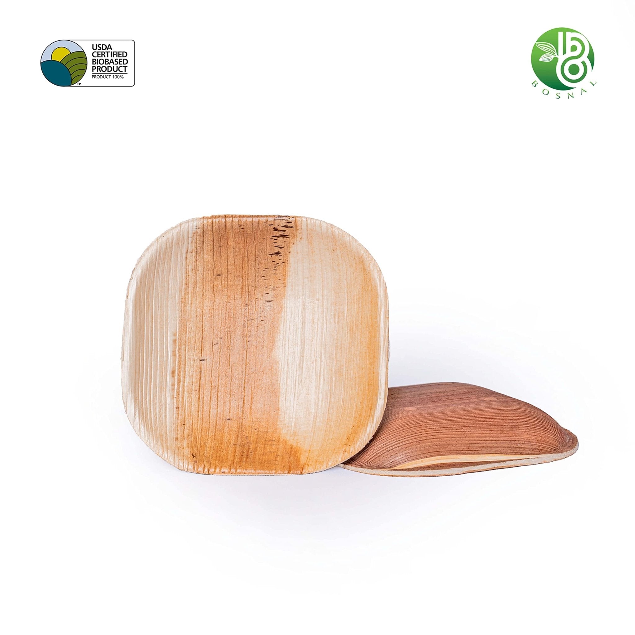 BOSNAL Palm Leaf Plates - MV STORE