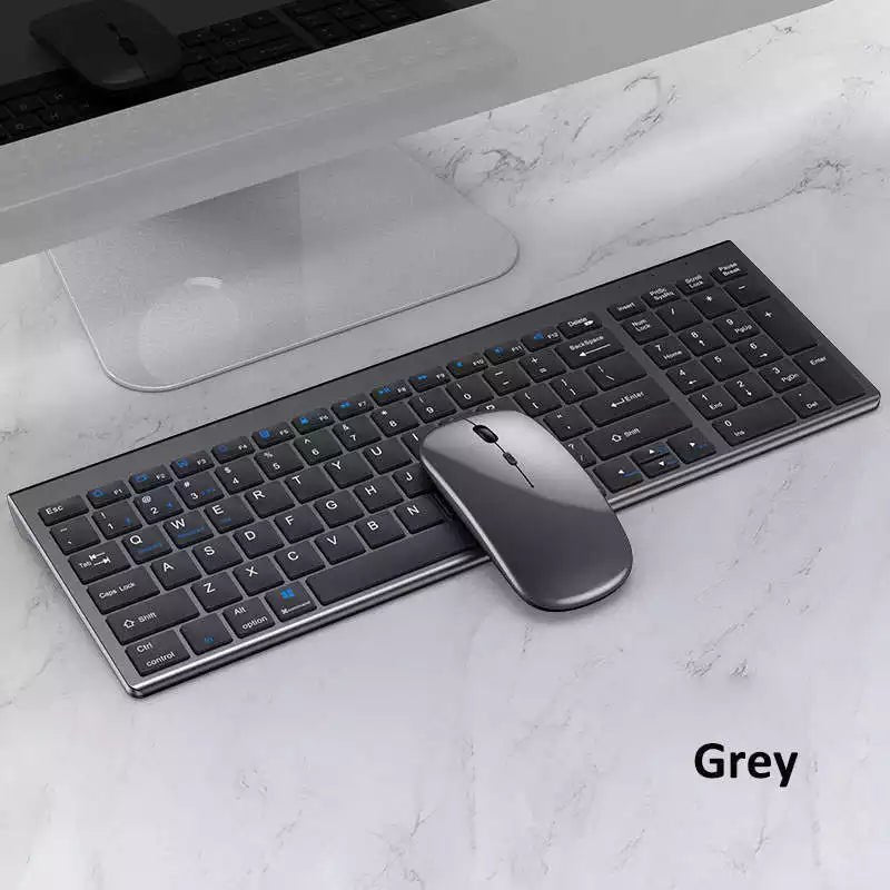 High quality 2.4G Bluetooth wireless rechargeable mouse keyboard combos - MV STORE