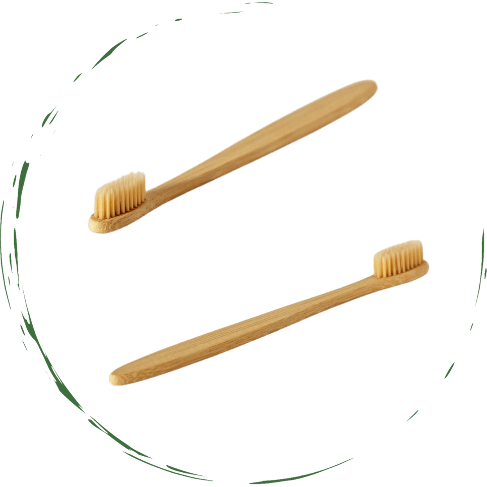 Bamboo Toothbrush. Soft, Eco - Friendly - MV STORE
